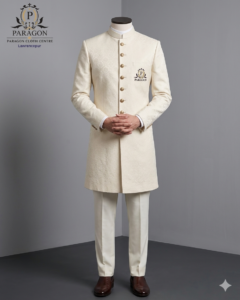 Signature Ivory Prince Coat – Bespoke Ceremonial Wear